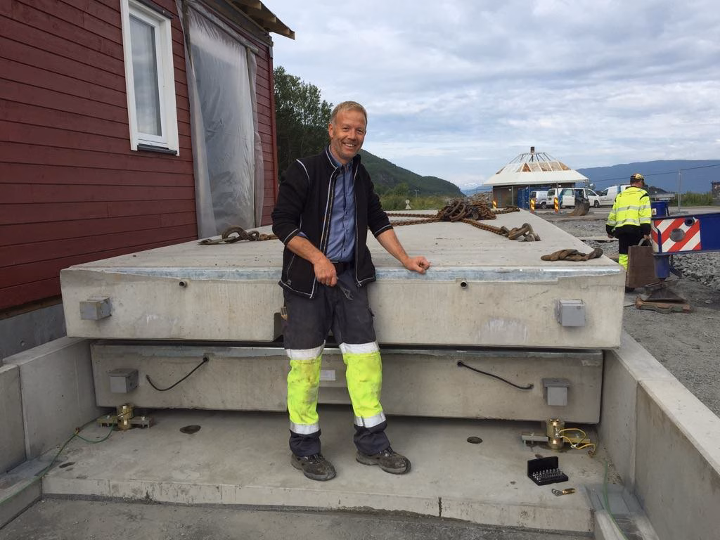 Tamtron Transportfahrzeug im norwegischen Wintereinsatz